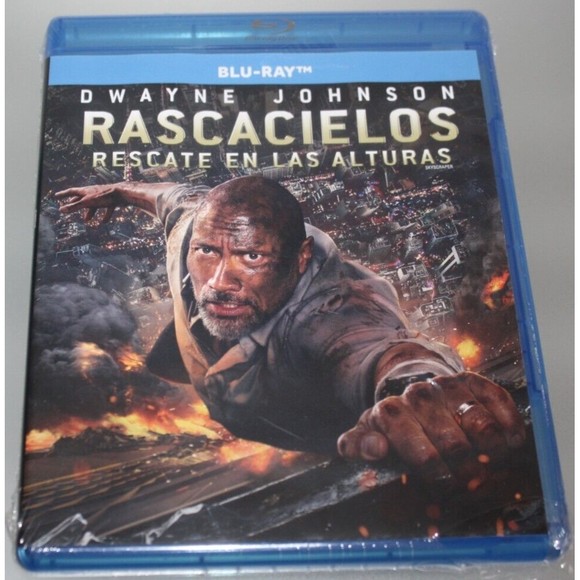 Rascacielos Rescate en las Alturas Skyscraper Blu-Ray Spanish Portuguese English - Picture 1 of 3